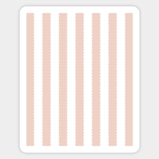 PALE DOGWOOD STRIPES Sticker